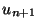 $ u_{n+1}$