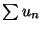$ \sum u_n$